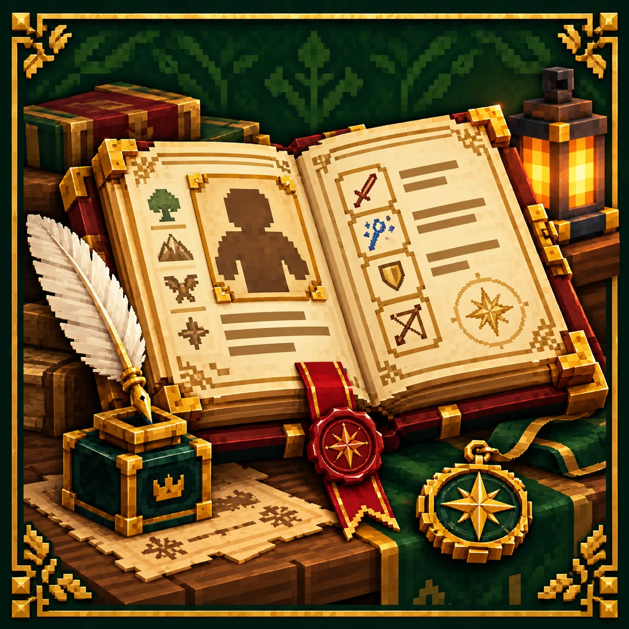 Realm Origins' illustrated character book